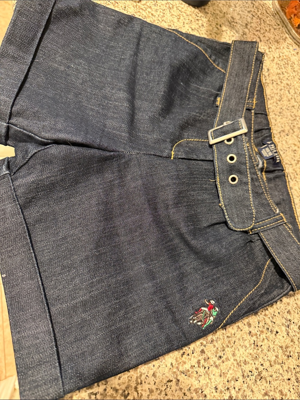 Jeans shorts teenager tailored fit US polo association